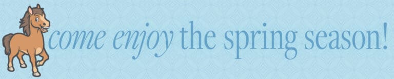 Spring at Green Meadows Farm with pony rides